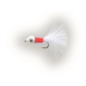 Poppy Nobbler White/Red #8